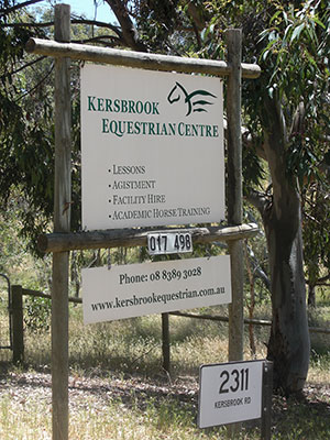 Welcome to Kersbrook Equestrian Centre